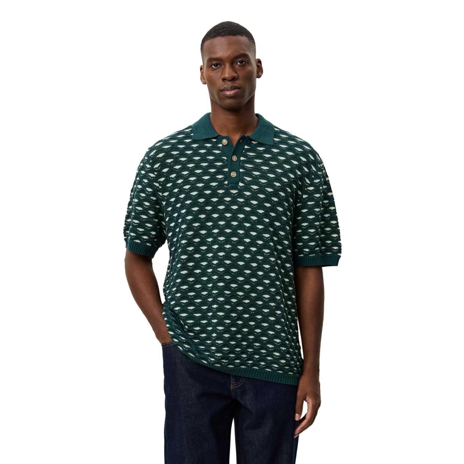 Les Deux Esmay Shell Knitted Polo